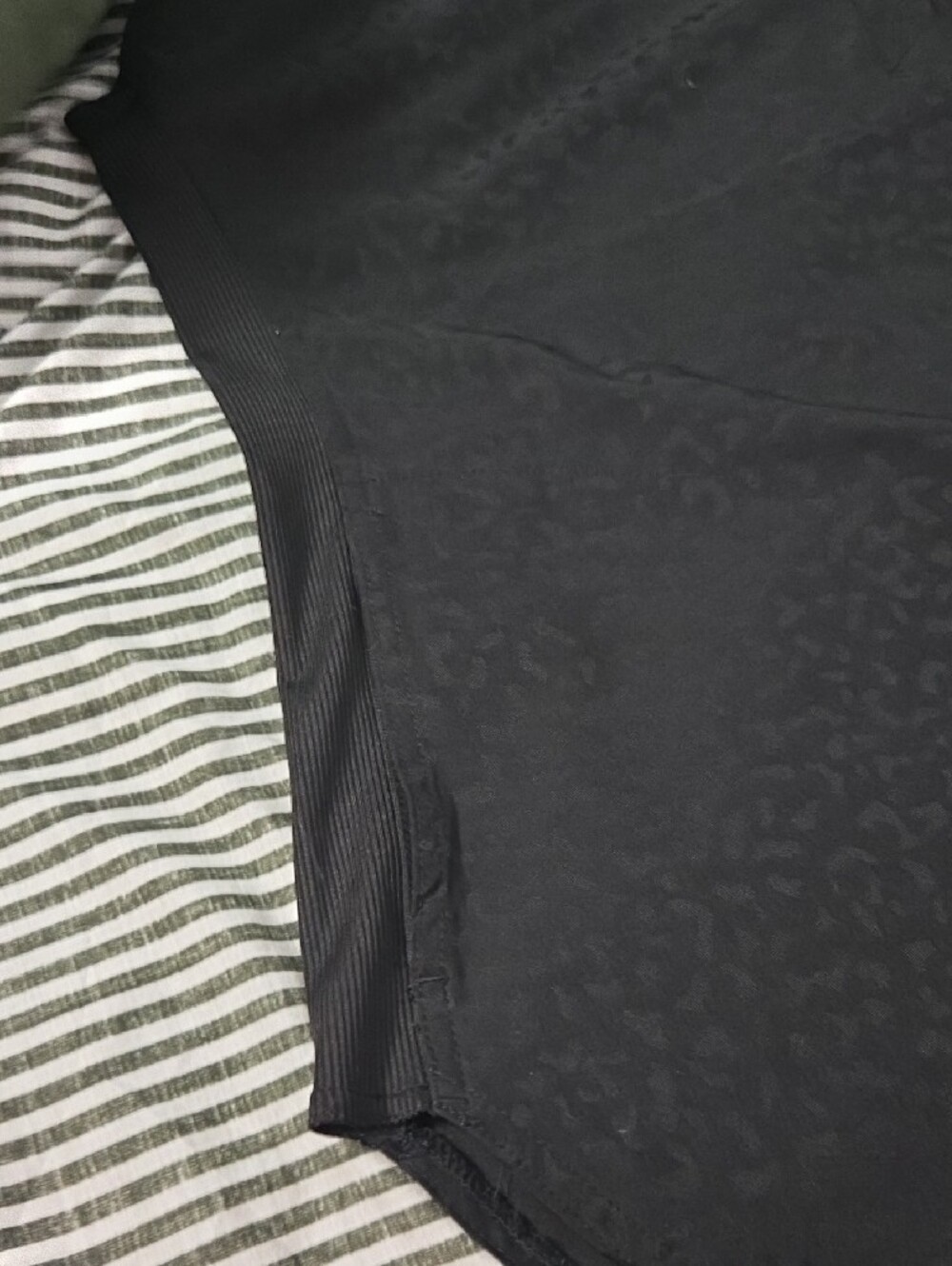 Leopard Black Dolman Scrub Top - Picture 2 of 4